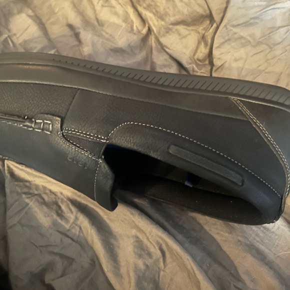 Nunn Bush Men's Smart Scent Slip On Dress Shoes Black faux leather loafer 13 M - Picture 3 of 3